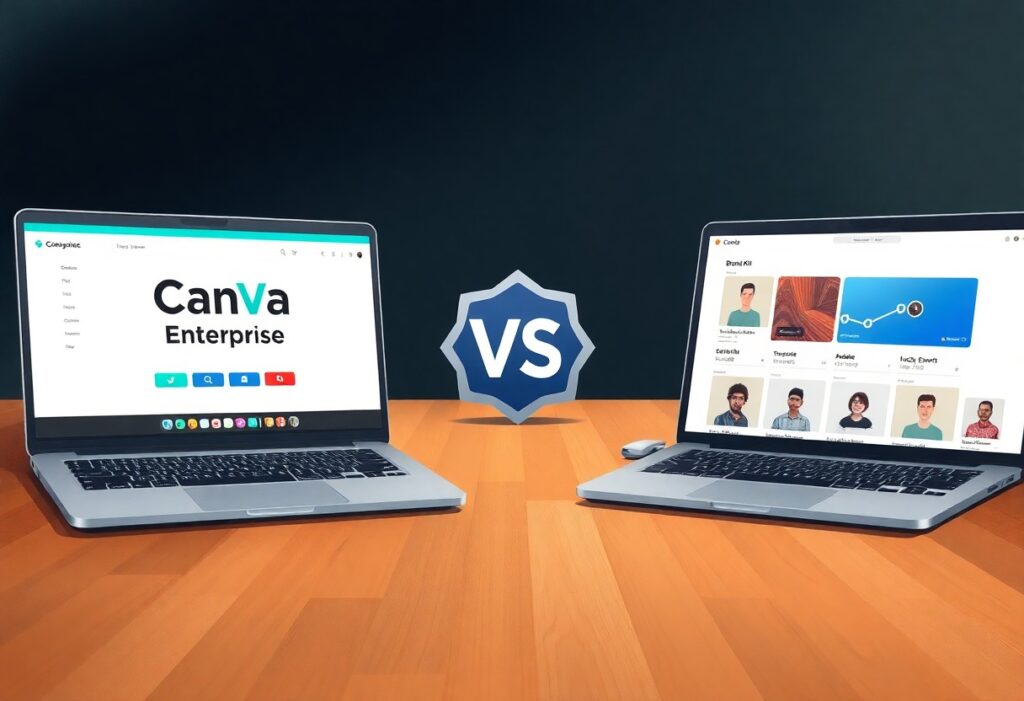 Canva Enterprise vs Adobe Express for Business